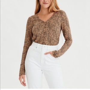 American Eagle Cardigan Top